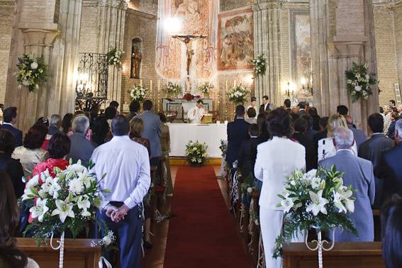 Interior de la iglesia