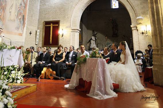 Interior de la iglesia