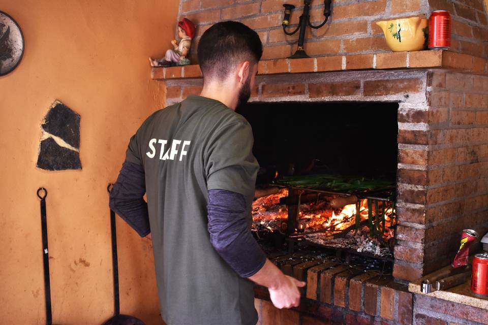 Servicio de barbacoa