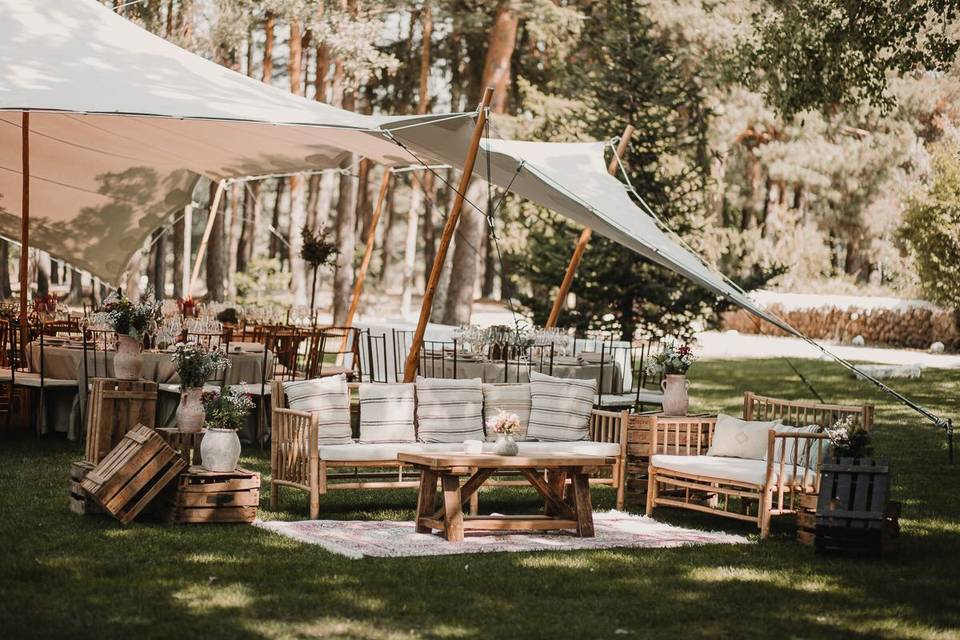 Bodas elegantes en el campo