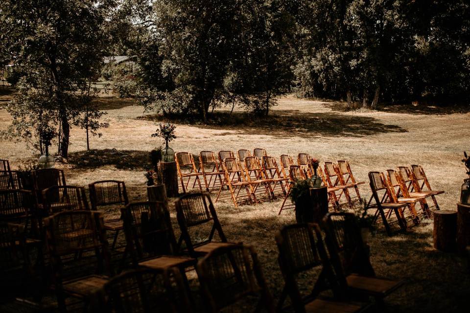 Ceremonias en el campo