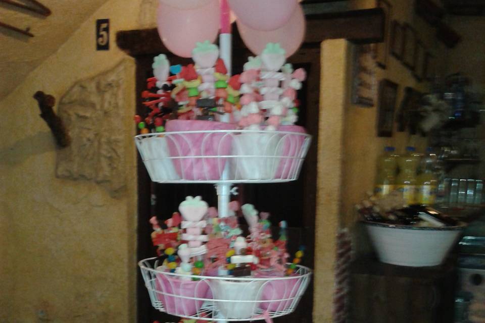 Cesta grande de chuches