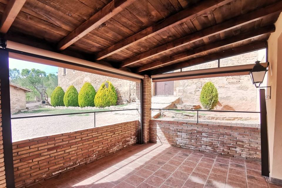 Banquete en bodega