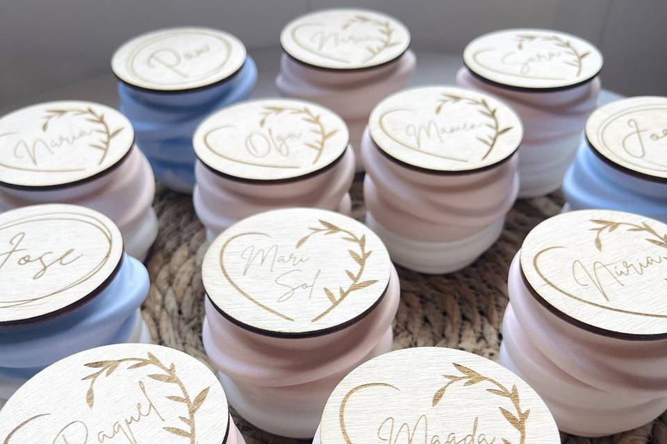 Tarritos personalizados