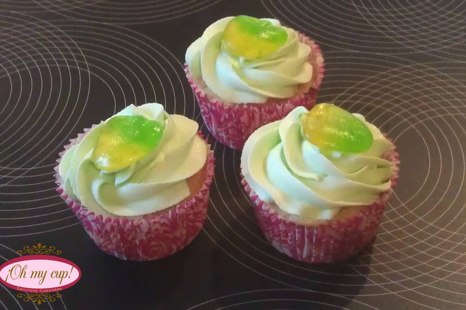 Cupcake de manzana