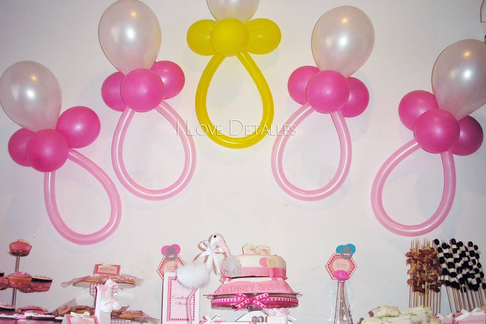 Arreglos con globos