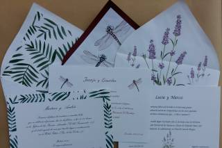 Invitaciones de boda Dulcinea