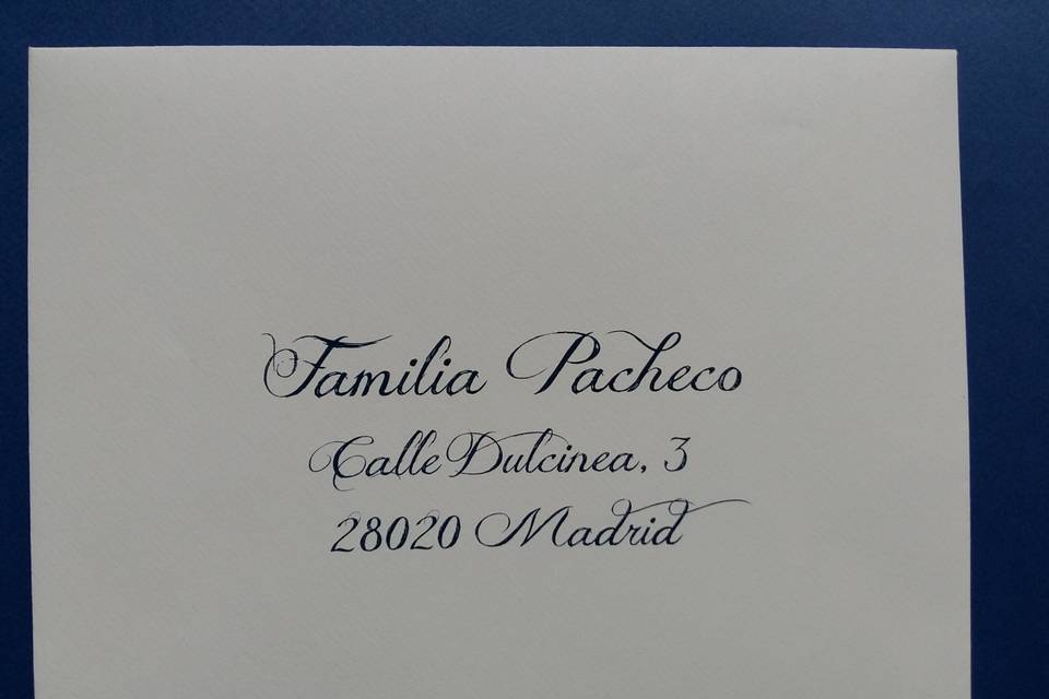 Invitaciones de boda Dulcinea