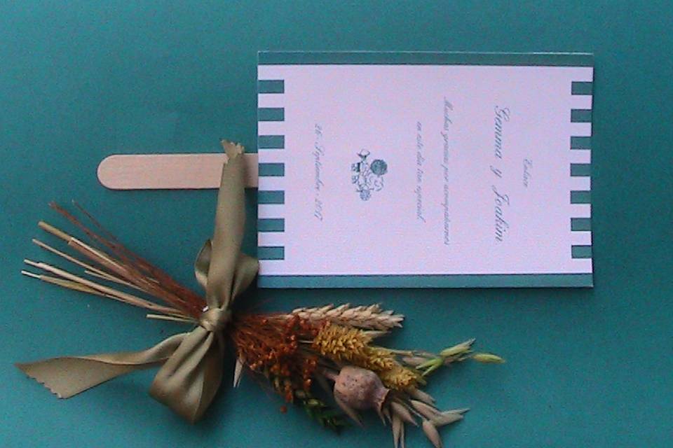 Invitaciones de boda Dulcinea