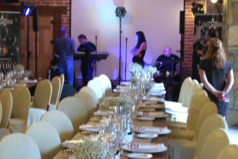 Banquete en el Pazo de Lama