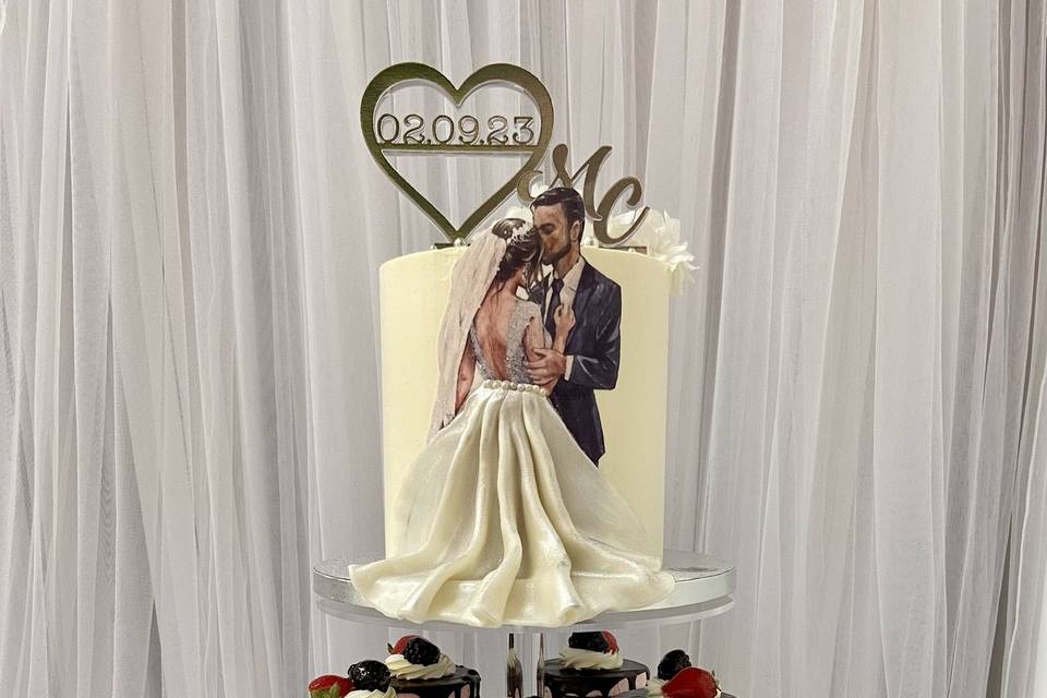 Tarta de novios