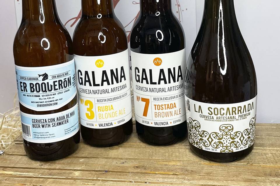 Cervezas artesanas