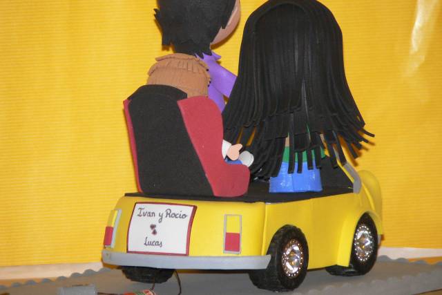 Novios y coche informales