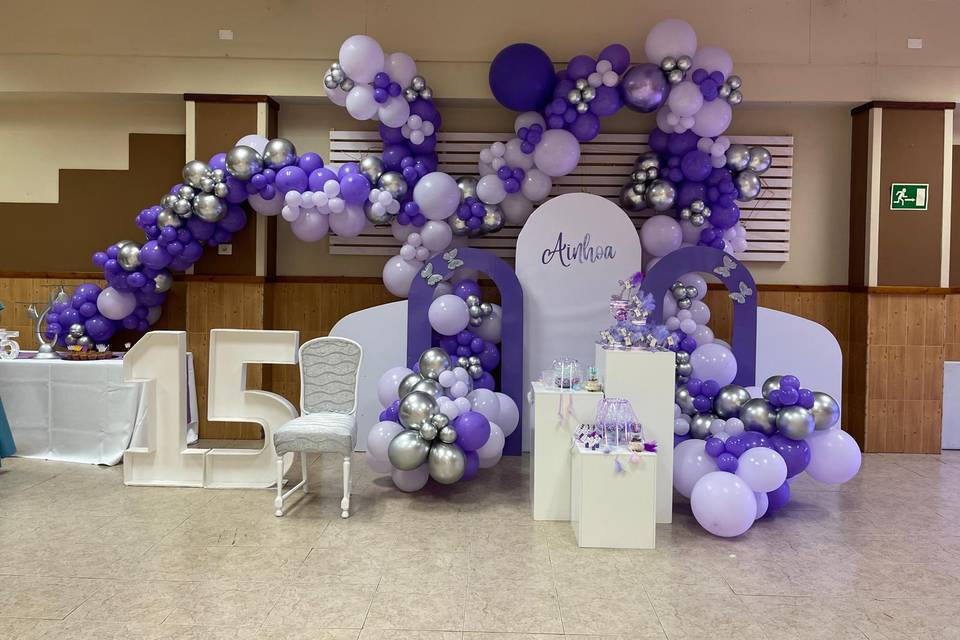 Evento 15 cumpleaños