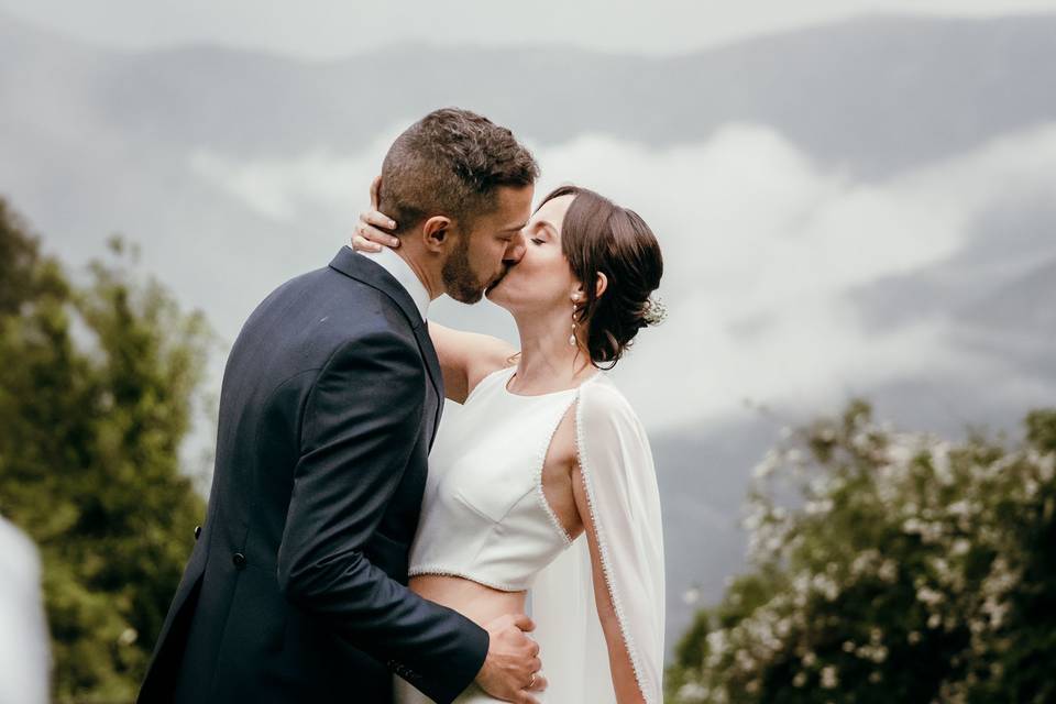 Novia minimalista