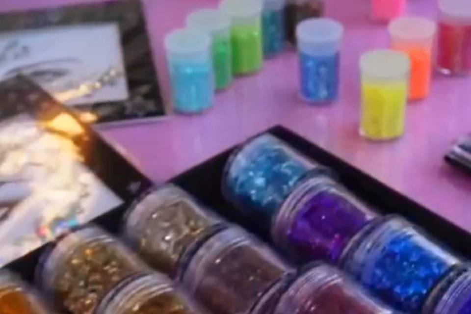 Glitter wedding