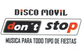 Disco móvil Don't Stop LOGO
