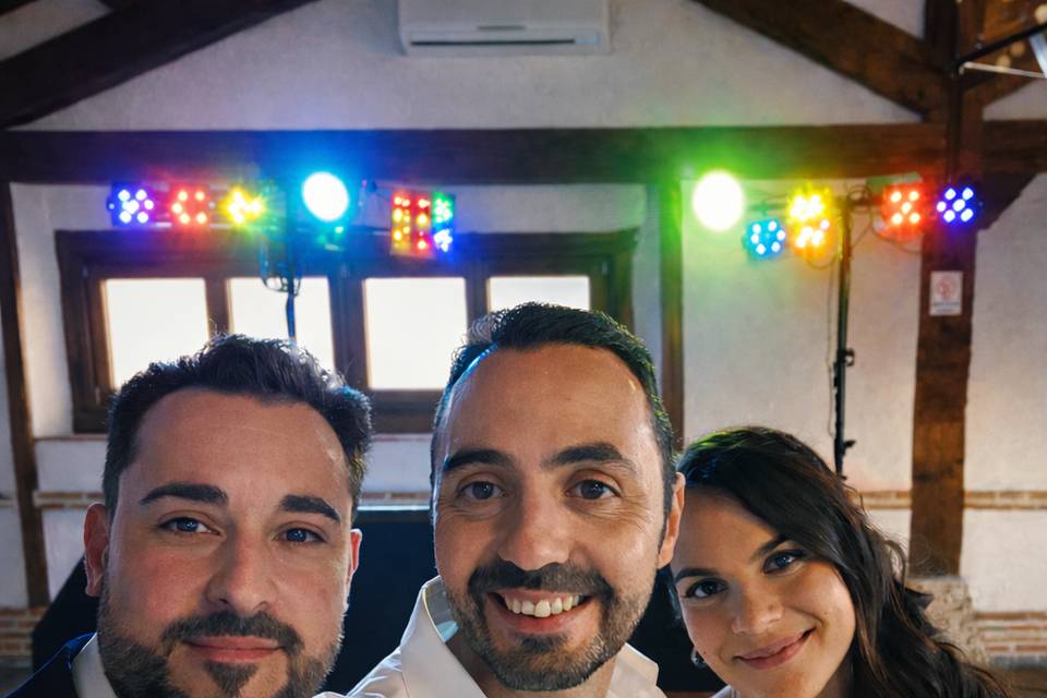 Foto con novios