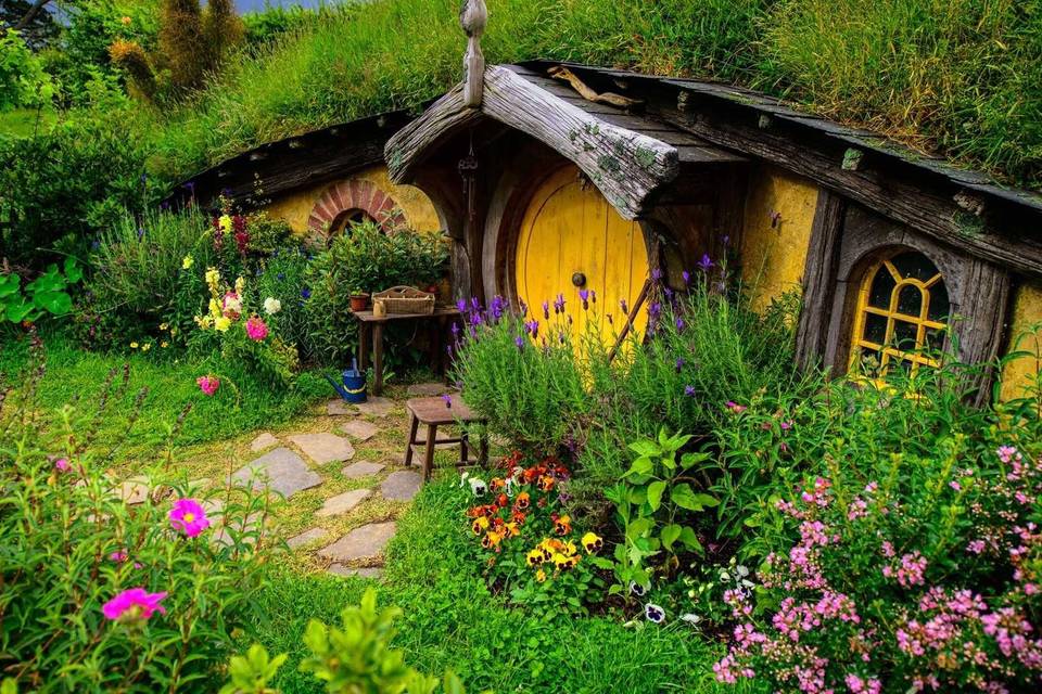 Hobbit town, Nueva Zelanda