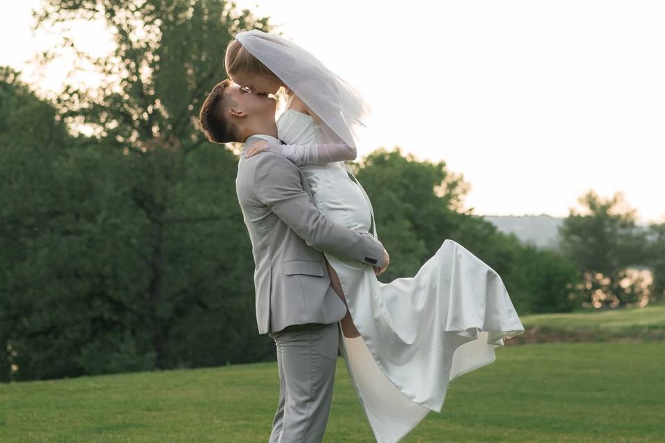 Bride and groom