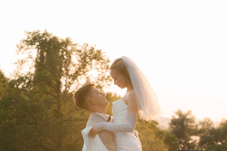 Bride and groom