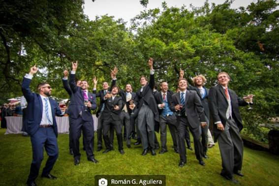 Celebrando la boda