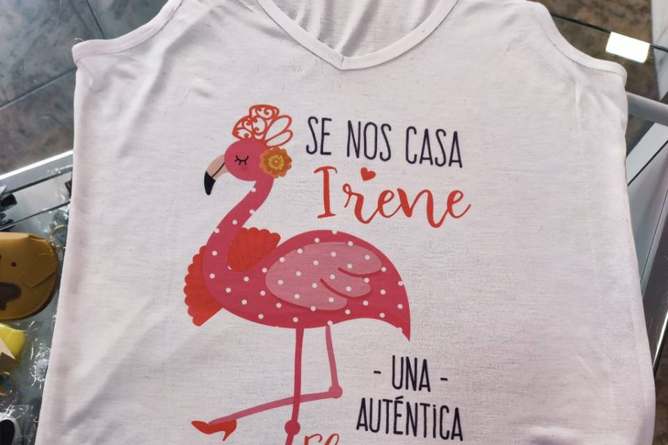 Camiseta para la novia