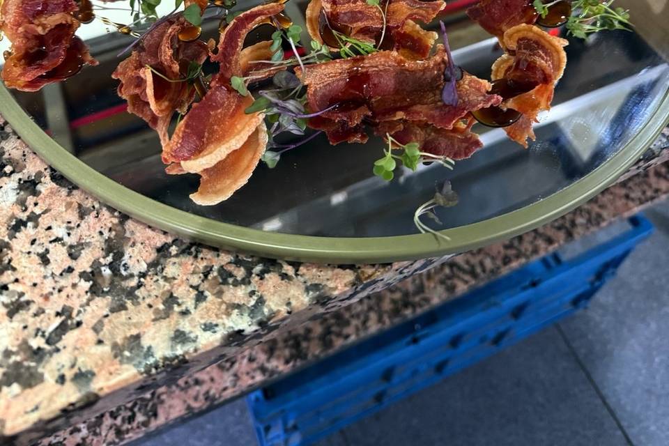 Carpaccio de torreznos