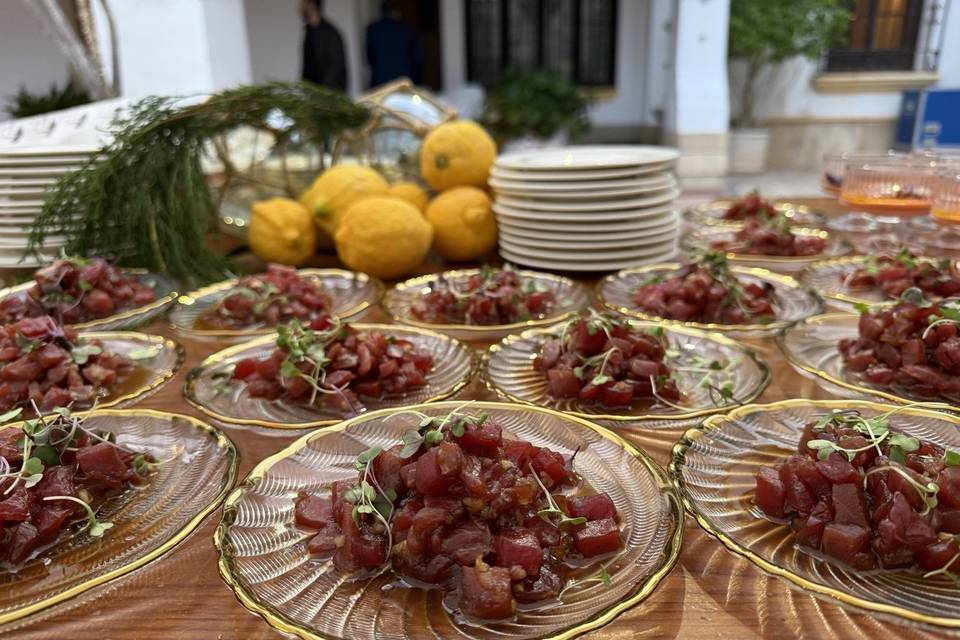 Tartar de artun rojo