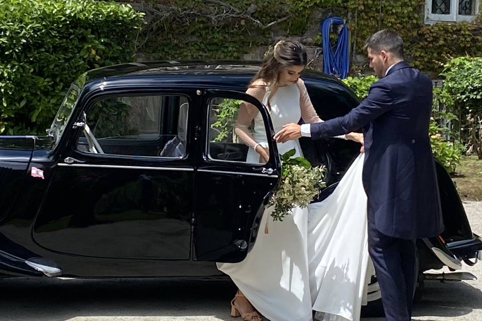 Coches clásicos para bodas