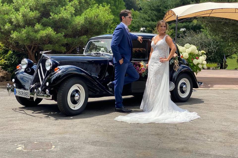 Coches clásicos para bodas