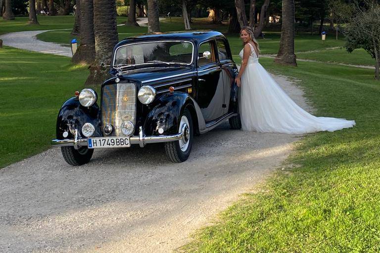 Coches clásicos para bodas