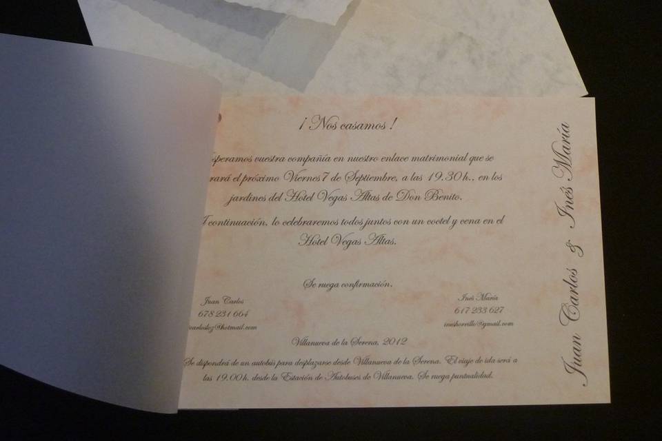 Invitaciones de boda