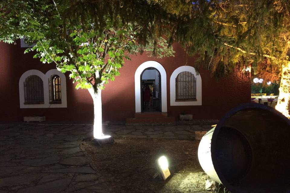 Jardín nocturno