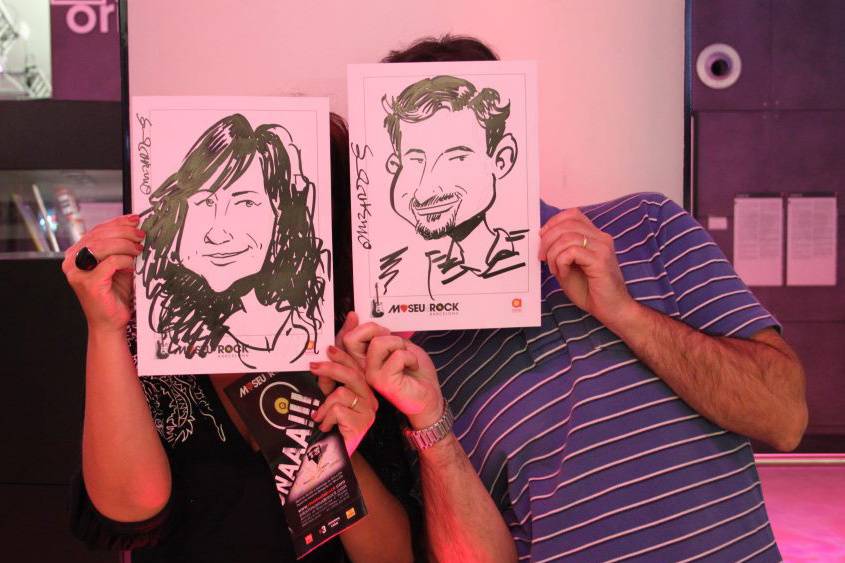 Caricaturas en directo