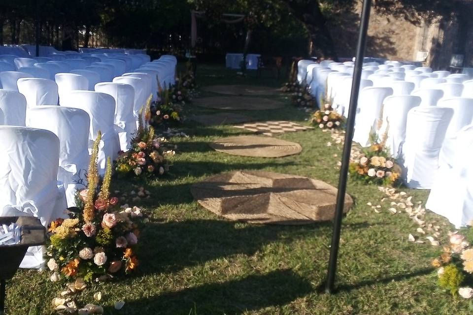 Ceremonia al aire libre