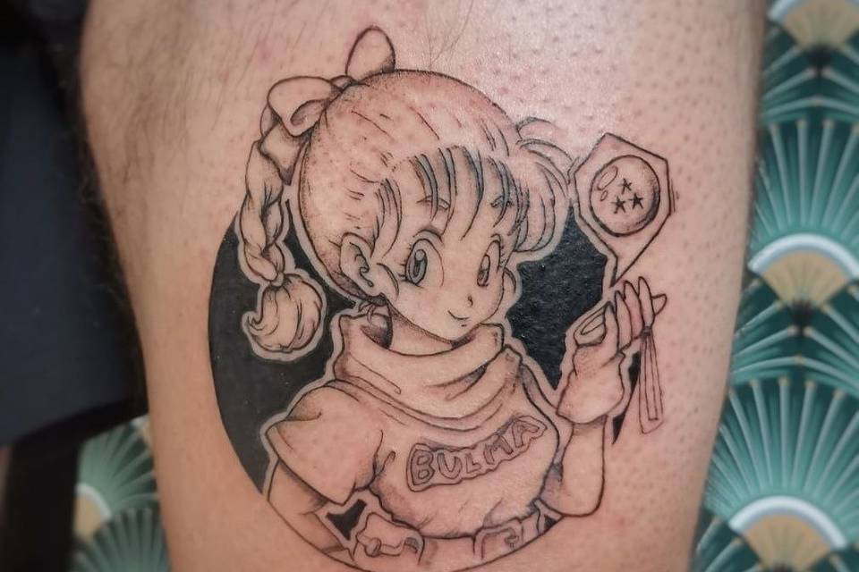 Tatuaje Bulma