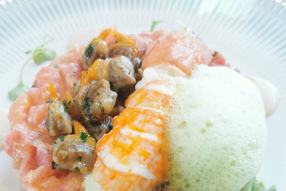 Tártaro de Tomate & Cigala