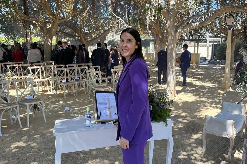 Sonia Rodríguez - Maestra de ceremonias