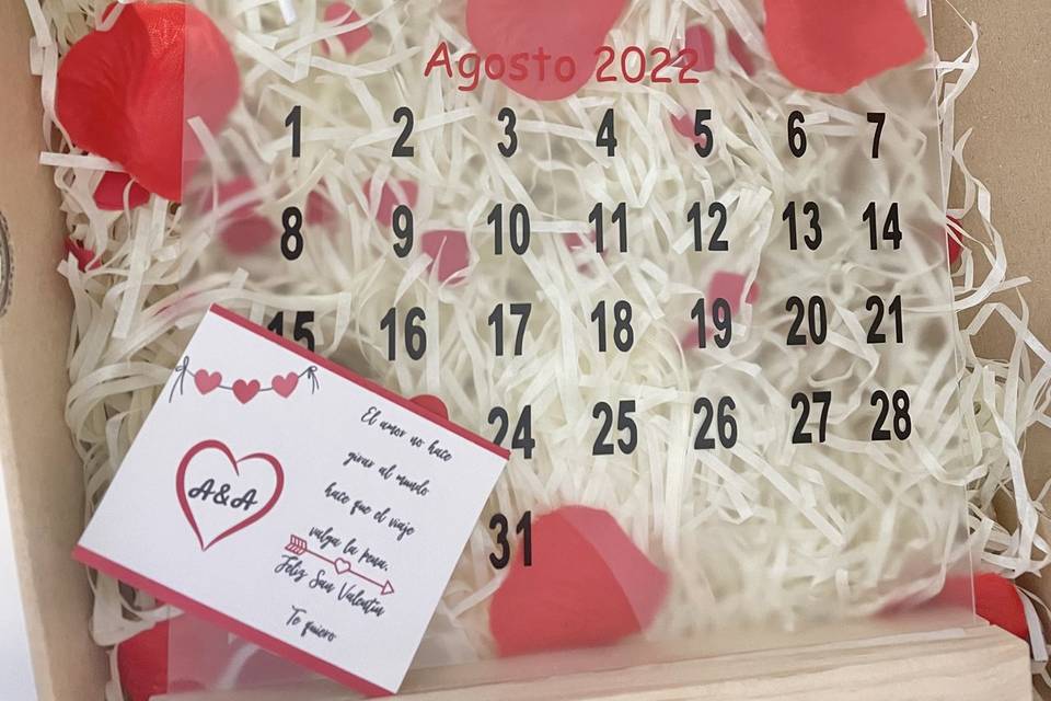 Calendario del amor