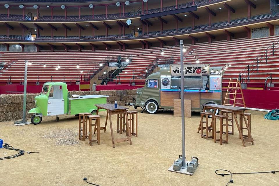 Boda en la plaza de toros