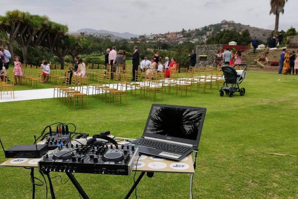 Sonido en ceremonia