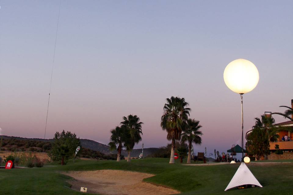 Caceres Golf Globo luminoso