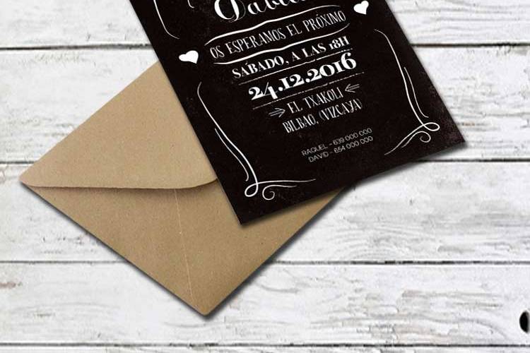 Invitación de boda