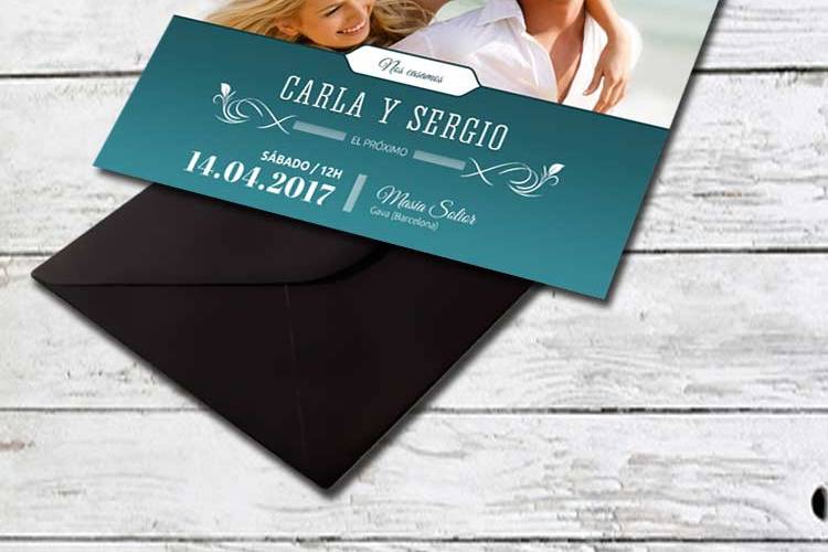 Invitación de boda