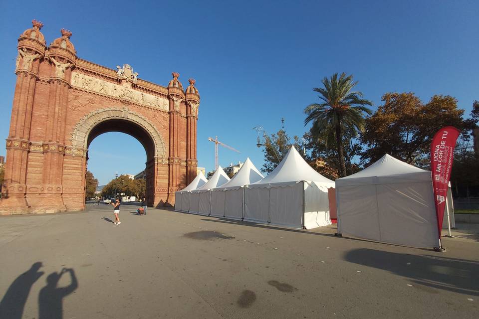 Pagoda para eventos