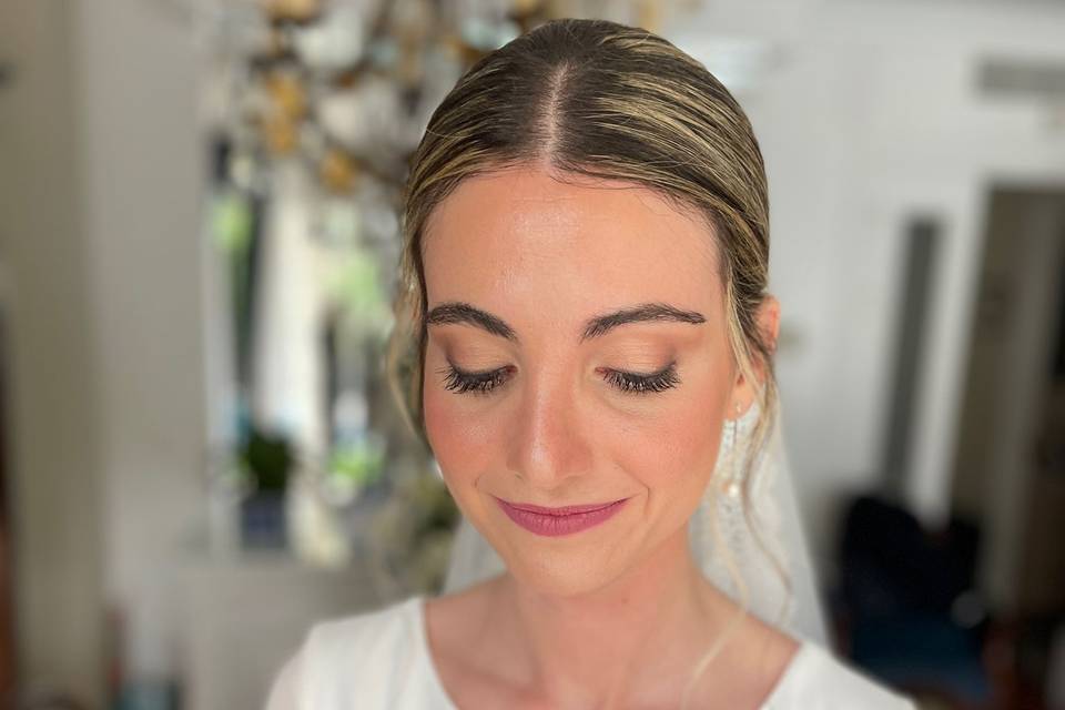 Soft smokey eye