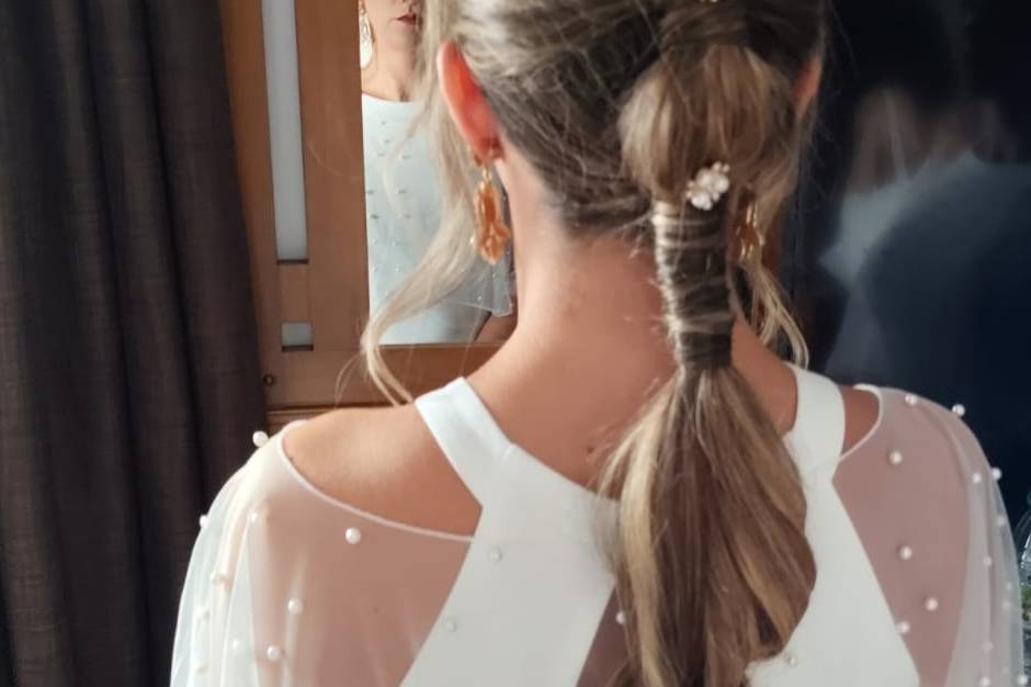 Trenza novias burbuja