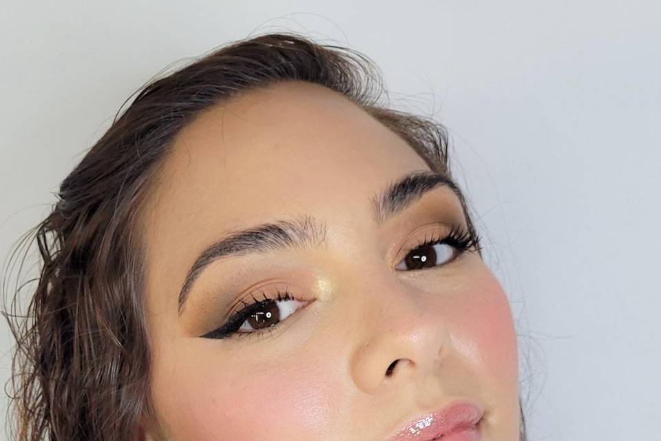 Pops of color Bride
