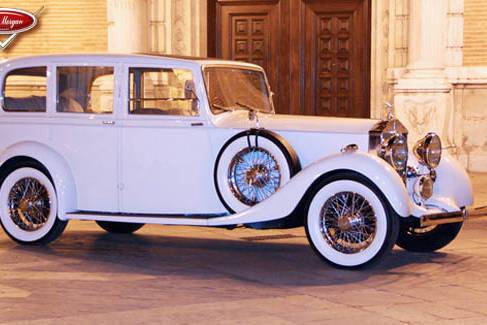 Rolls Royce de 1.937 modelo 25/30 (blanco)